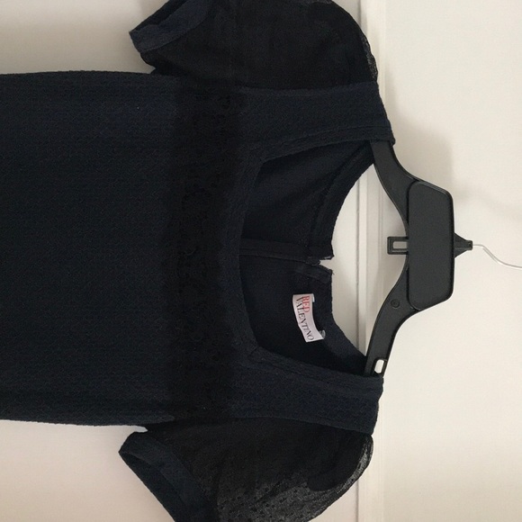 Navy blue Red Valentino dress - Picture 4 of 6